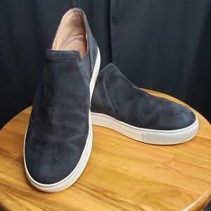 Caslon Suede Slip-On Sneakers - Black in Women's 6.5